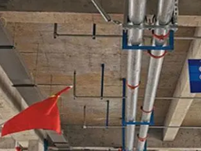 沅江管廊支架的安装方法
